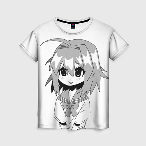 Женская футболка Anime Tyan / 3D-принт – фото 1