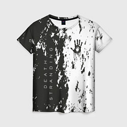 Женская футболка Death Stranding Black & White