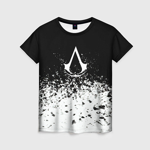 Женская футболка Assassins creed ассасины / 3D-принт – фото 1