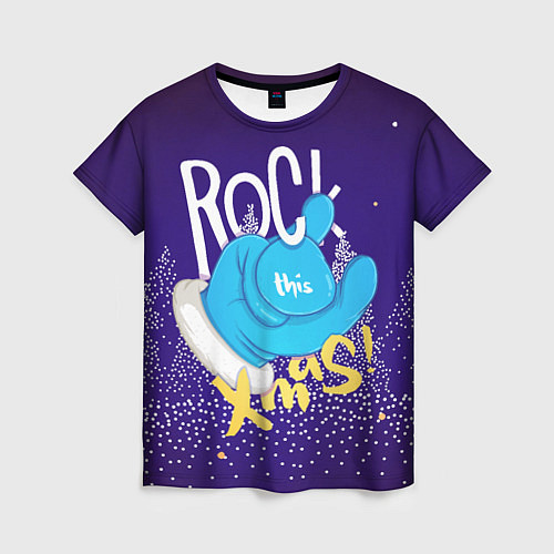 Женская футболка This Rock / 3D-принт – фото 1