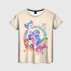 Футболка женская G5 My Little Pony, цвет: 3D-принт