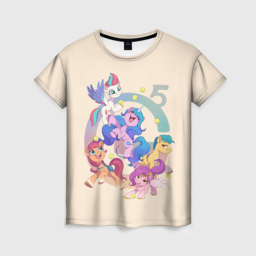 Женская футболка G5 My Little Pony / 3D-принт – фото 1