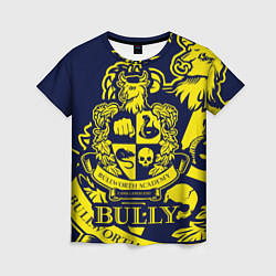 Футболка женская Bully, Bullworth Academy, цвет: 3D-принт