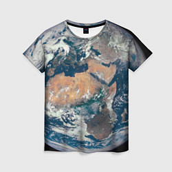 Женская футболка Третья планета от Солнца Земля