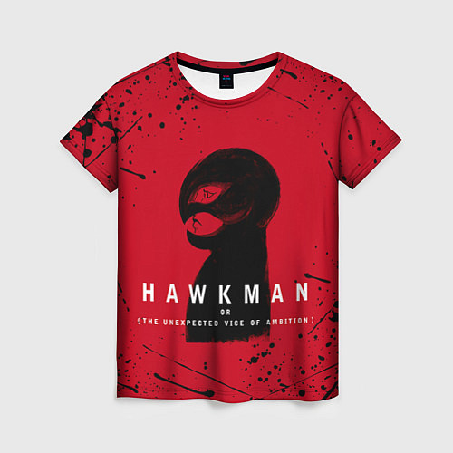 Женская футболка HAWKMAN BERSERK / 3D-принт – фото 1