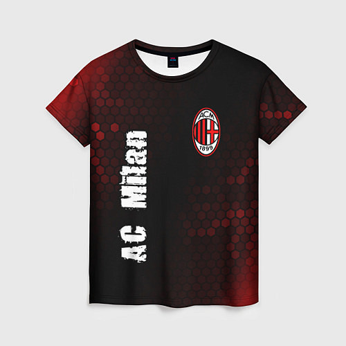 Женская футболка AC MILAN AC Milan Графика / 3D-принт – фото 1