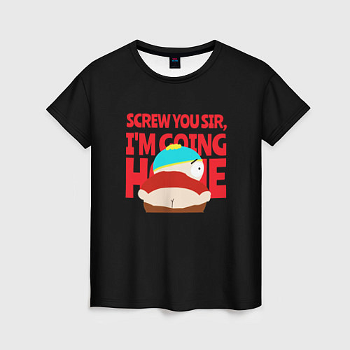 Женская футболка Южный парк Эрик Картман South Park / 3D-принт – фото 1