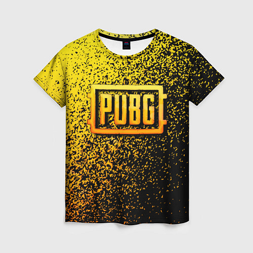 Женская футболка PUBG - ПАБГ ОСКОЛКИ / 3D-принт – фото 1