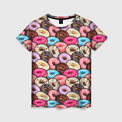 Женская футболка Sweet donuts