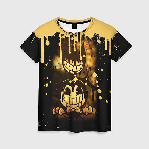 Женская футболка Bendy And The Ink Machine Игра Бенди / 3D-принт – фото 1