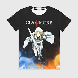 Футболка женская Клеймор Клэр Лаки, цвет: 3D-принт