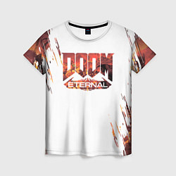 Футболка женская Doom Eternal,, цвет: 3D-принт