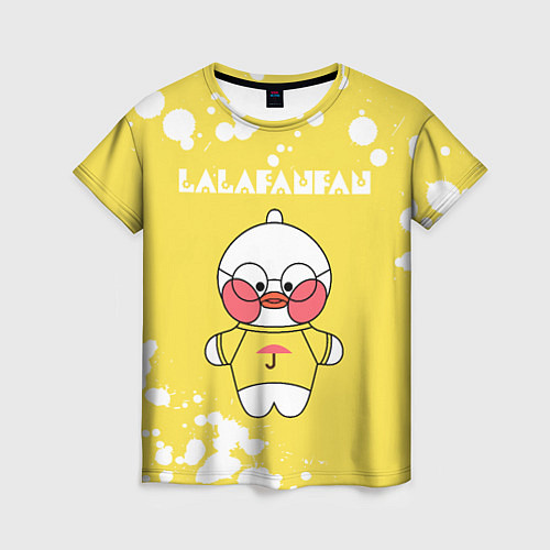 Женская футболка LALAFANFAN - ЗОНТИК Краски / 3D-принт – фото 1