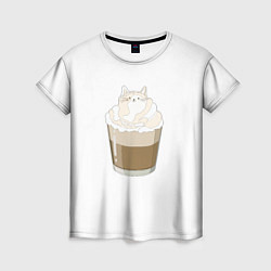 Футболка женская Catuccino, цвет: 3D-принт