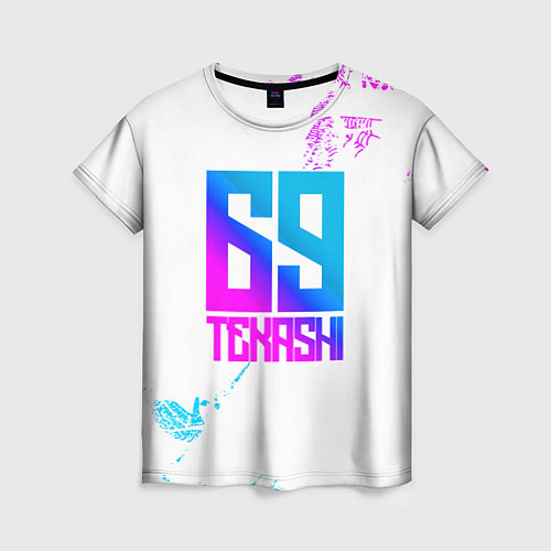 Женская футболка Tekashi Six Nine 6ix9ine / 3D-принт – фото 1