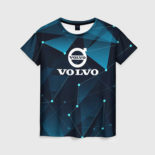 Женская футболка Volvo - Geometry / 3D-принт – фото 1