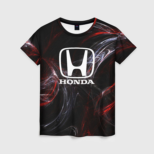 Женская футболка Honda разводы / 3D-принт – фото 1