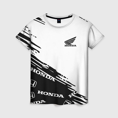 Женская футболка Honda sport pattern / 3D-принт – фото 1