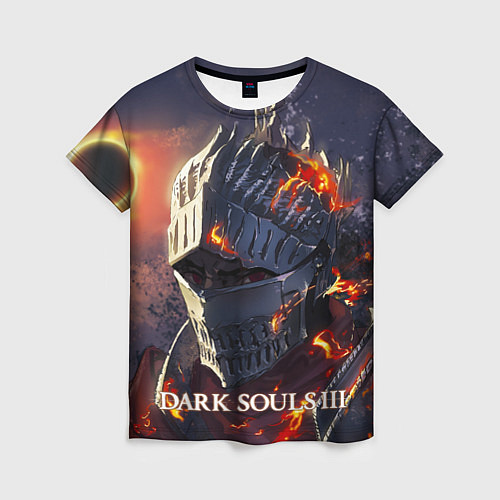 Женская футболка DARK SOULS III Рыцарь Солнца Дарк Соулс / 3D-принт – фото 1