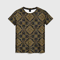 Женская футболка Versace classic pattern