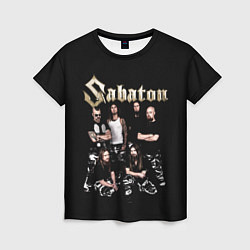 Женская футболка SABATON САБАТОН