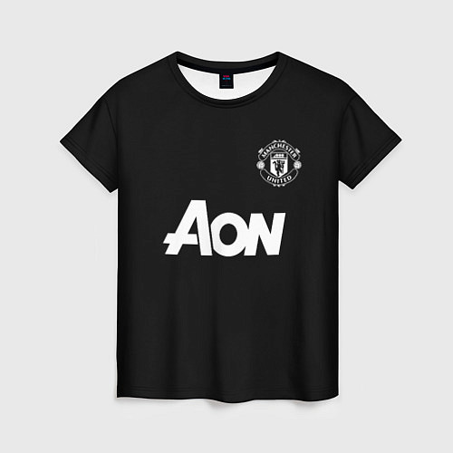 Женская футболка Манчестер Юнайтед Руни ретро форма, Manchester Uni / 3D-принт – фото 1