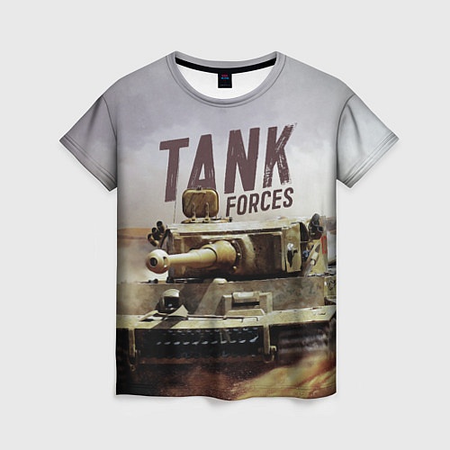 Женская футболка Forces Tank / 3D-принт – фото 1