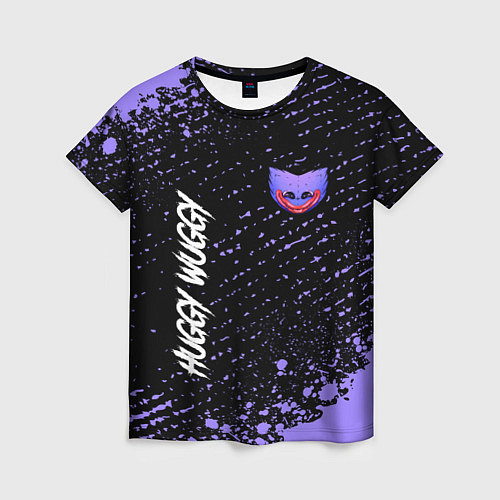 Женская футболка ХАГИ ВАГИ Краски 7 / 3D-принт – фото 1