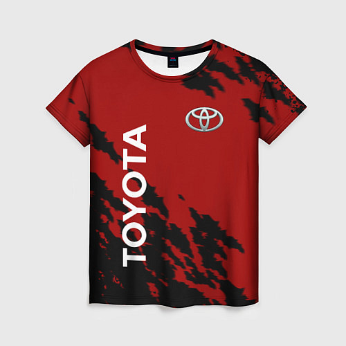 Женская футболка Toyota - Летучие мыши / 3D-принт – фото 1