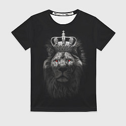 Женская футболка Царь Лев
