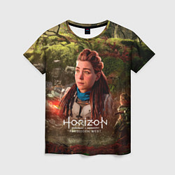 Футболка женская Horizon Forbidden West Aloy, цвет: 3D-принт