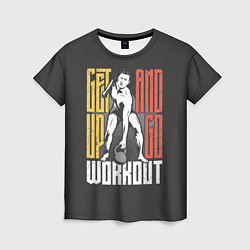 Женская футболка Силовая Тренировка