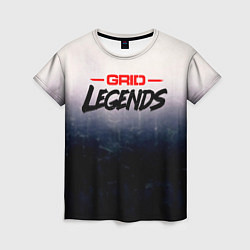 Футболка женская Grid Legends, лого, цвет: 3D-принт