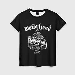 Женская футболка Motorhead Моторхед