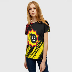 Футболка женская Serious Sam Big Logo, цвет: 3D-принт — фото 2