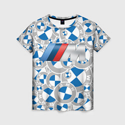 Женская футболка М-ка BMW PATTERN SPORT