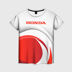 Футболка женская Хонда HONDA, цвет: 3D-принт