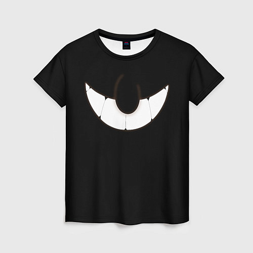 Женская футболка Улыбка Дьявола Cuphead / 3D-принт – фото 1