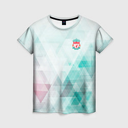 Футболка женская Liverpool лфк, цвет: 3D-принт