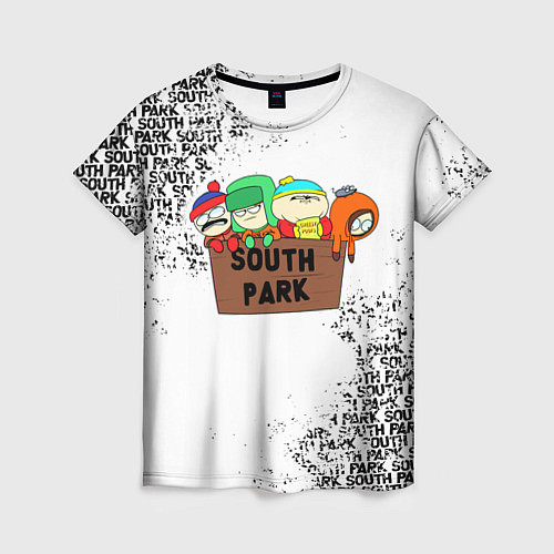 Женская футболка Южный парк - персонажи South Park / 3D-принт – фото 1