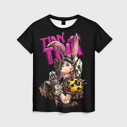 Женская футболка Tiny Tinas / 3D-принт – фото 1
