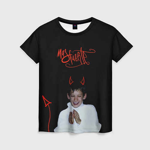 Женская футболка Кизару Мас Фуэрте Mas Fuerte Kizaru Обложка / 3D-принт – фото 1