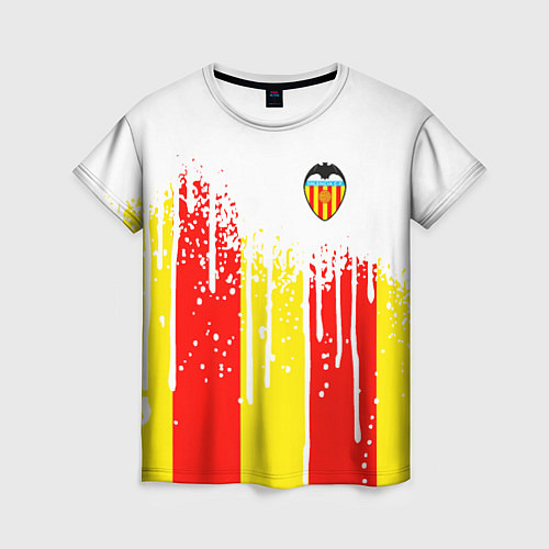 Женская футболка Valencia спорт / 3D-принт – фото 1