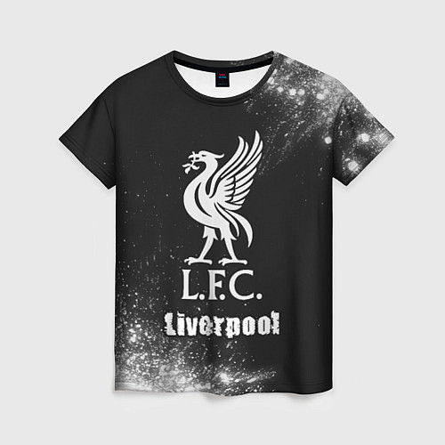 Женская футболка ЛИВЕРПУЛЬ Liverpool Арт / 3D-принт – фото 1