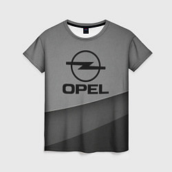 Футболка женская Opel astra, цвет: 3D-принт