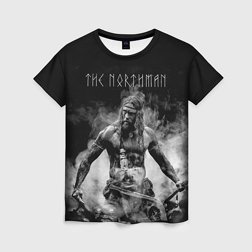 Женская футболка The Northman / 3D-принт – фото 1