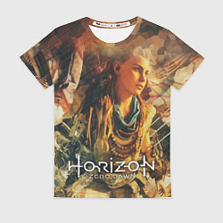 Женская футболка Элой-рыжая воительница