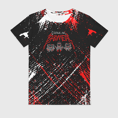 Женская футболка Babymetal baby metal / 3D-принт – фото 1