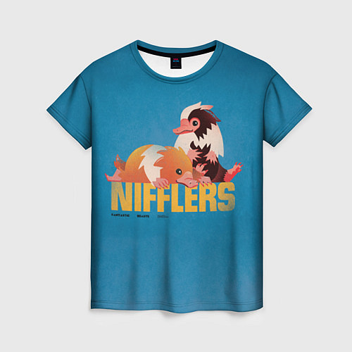 Женская футболка Фантастические Твари Nifflers / 3D-принт – фото 1