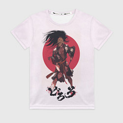 Женская футболка Окровавленный Хяккимару